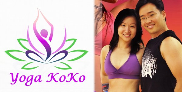 Yoga with KoKoDanceFitness Logo & Portrait