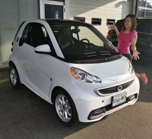 SmartCar White Lily