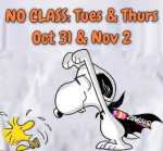 ZumbaKo – No Class Oct 21 Nov&nbsp;2