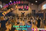 ZumbaKo No Class Aug&nbsp;13